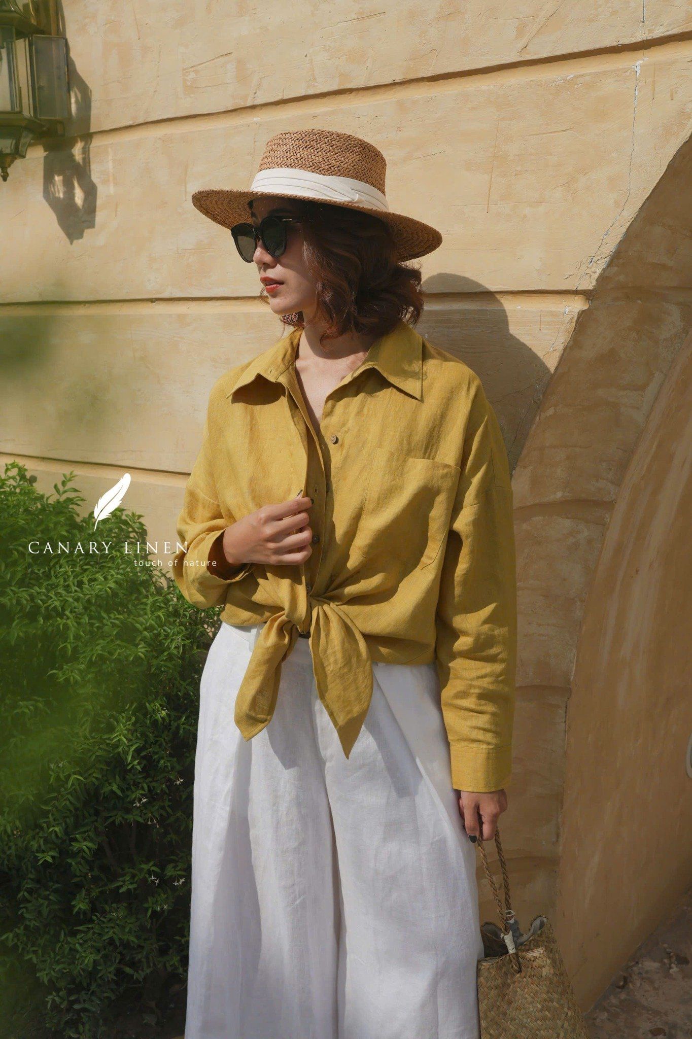  Ease Shirt - Vàng chanh 