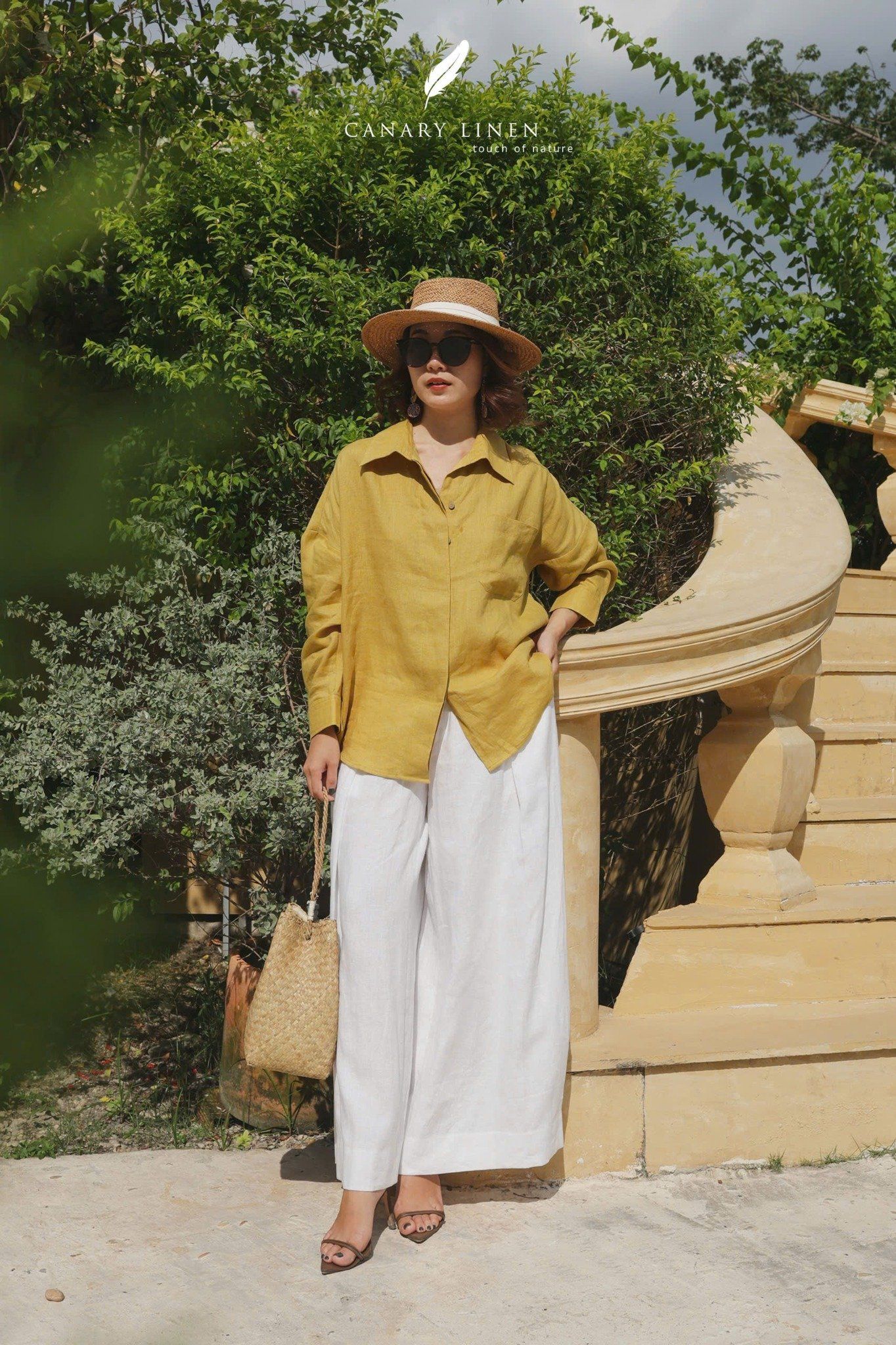  Ease Shirt - Vàng chanh 