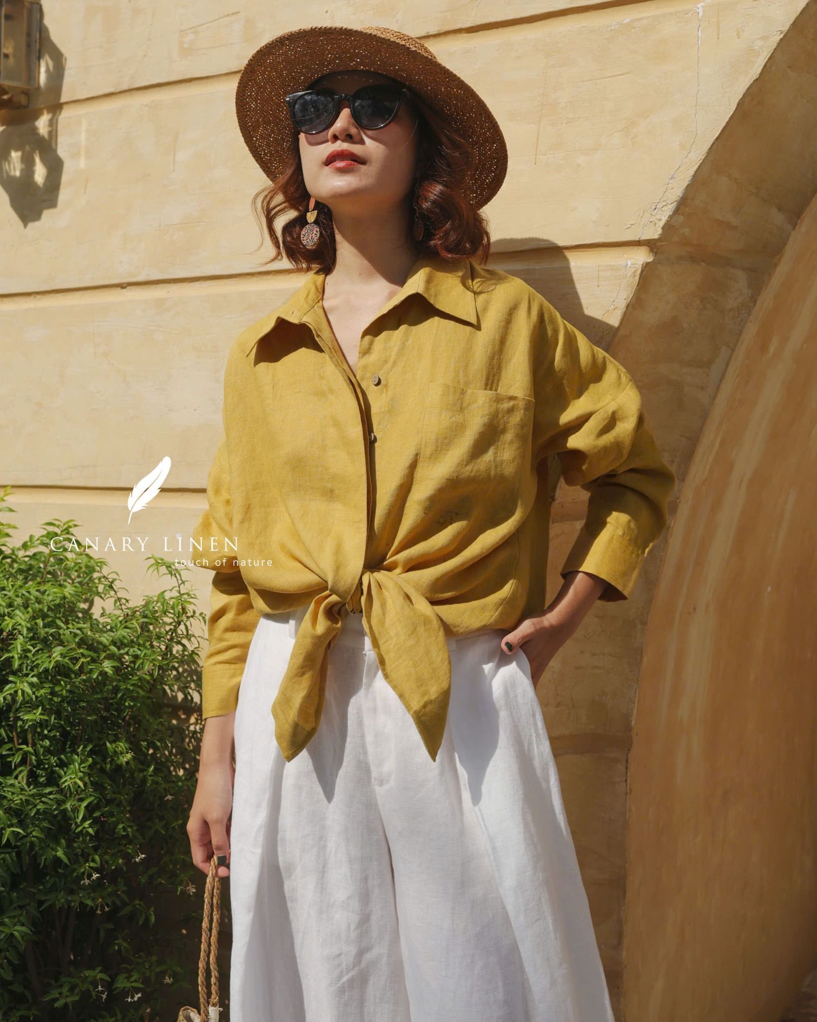  Ease Shirt - Vàng chanh 