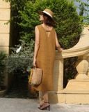  Bloom V Dress - Vàng dưa cải 