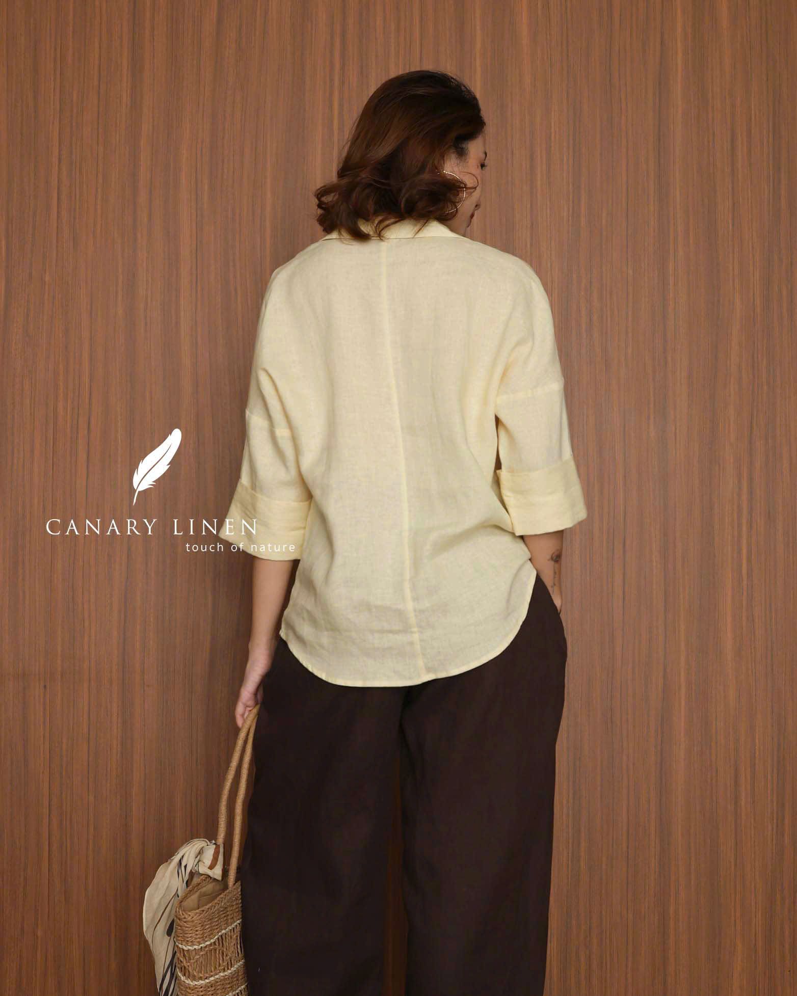  Lavender Shirt - Vàng pastel 