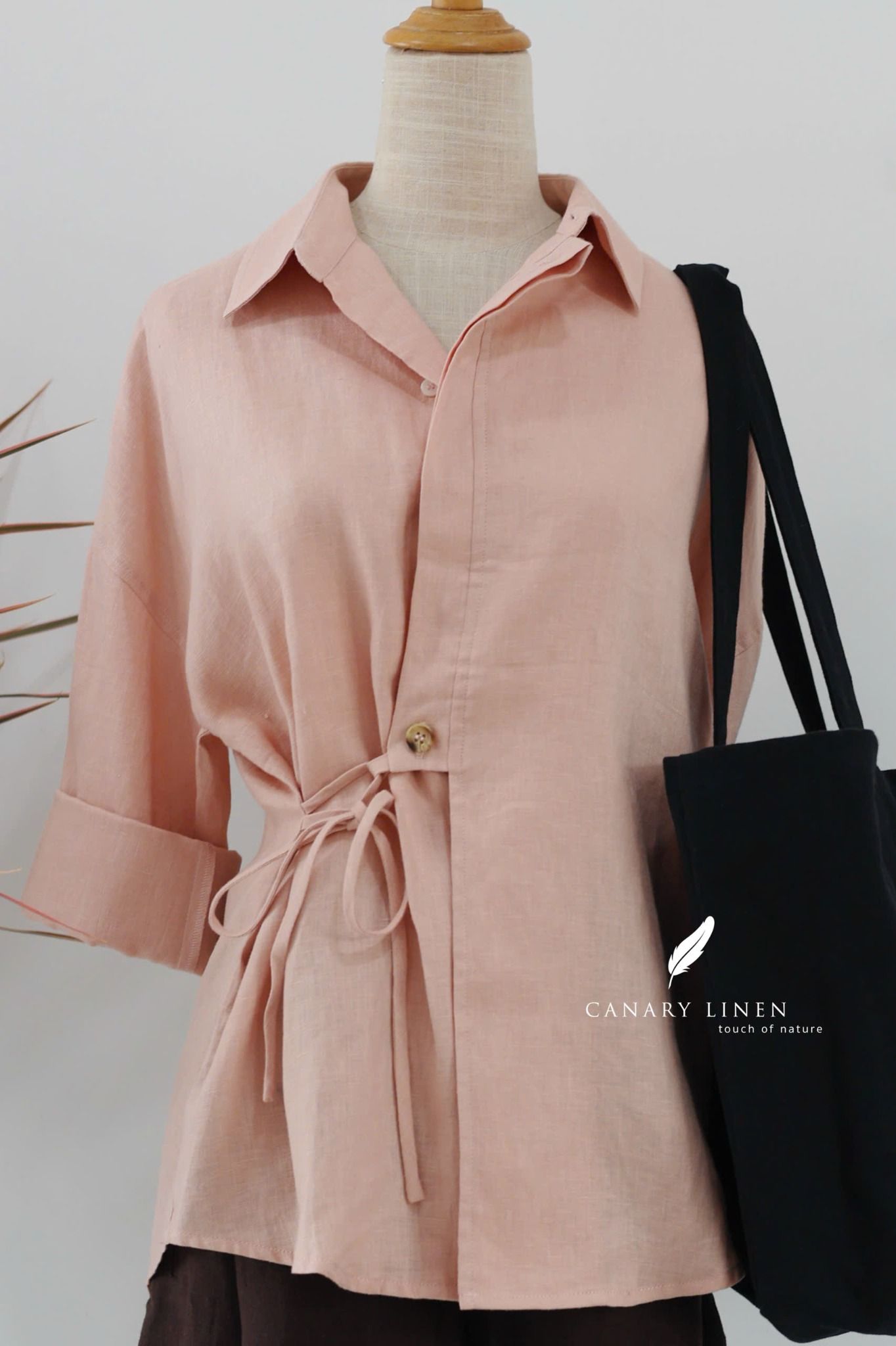  Finn Shirt - Hồng cam 