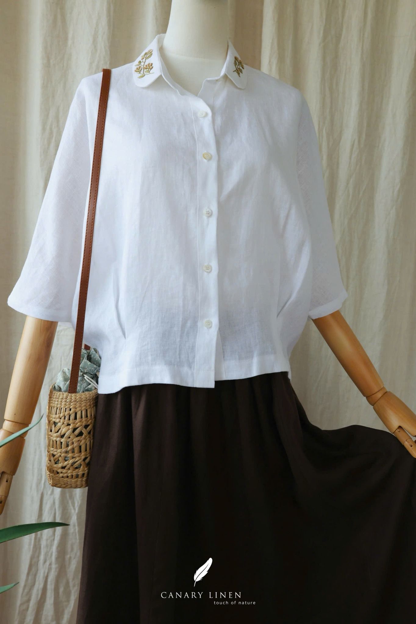  Rusea Shirt - Trắng 