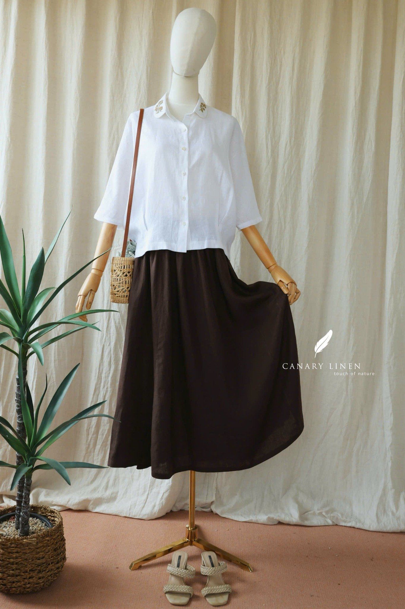  Rusea Shirt - Trắng 