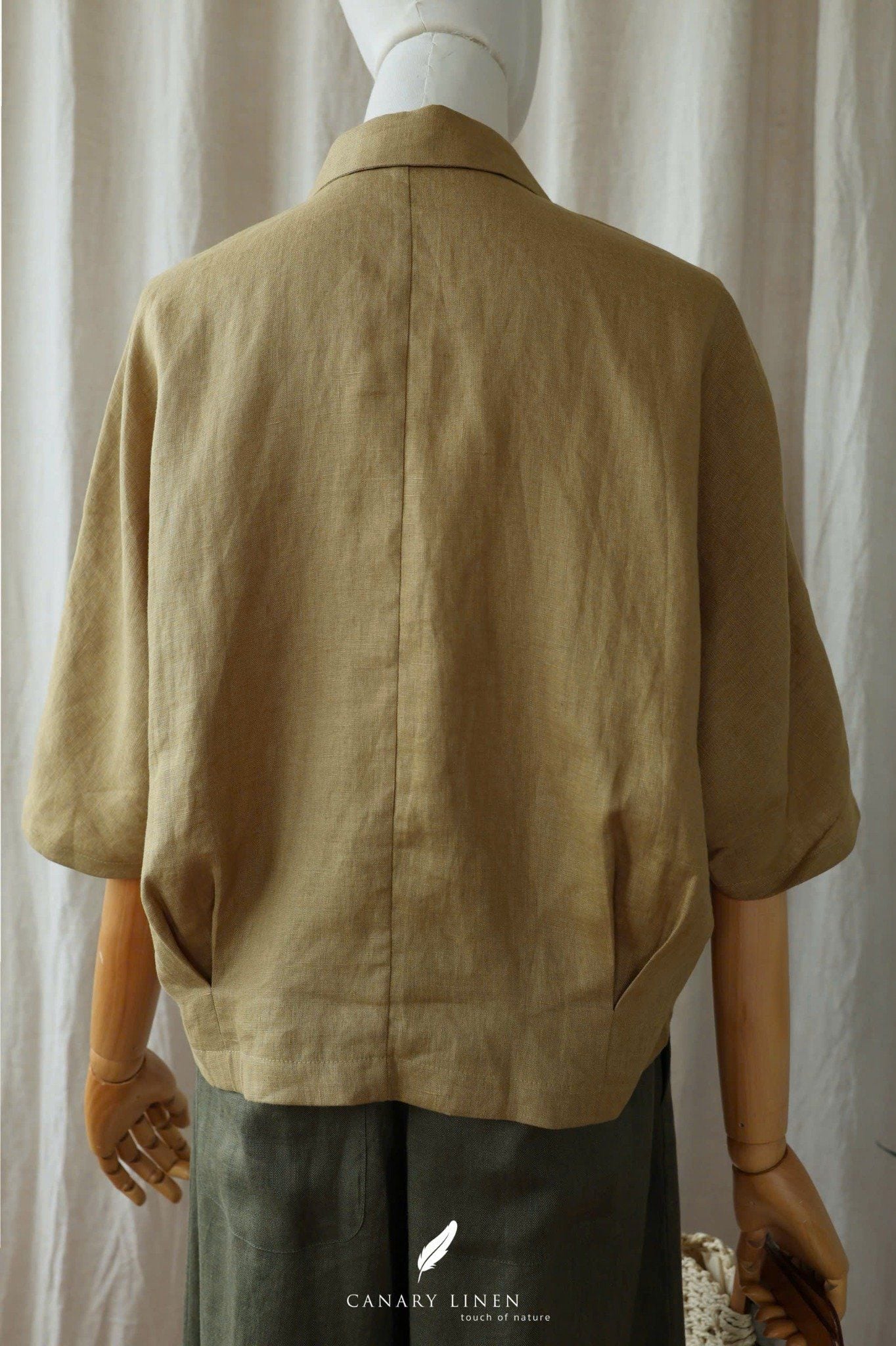  Rusea Shirt - Xanh olive 