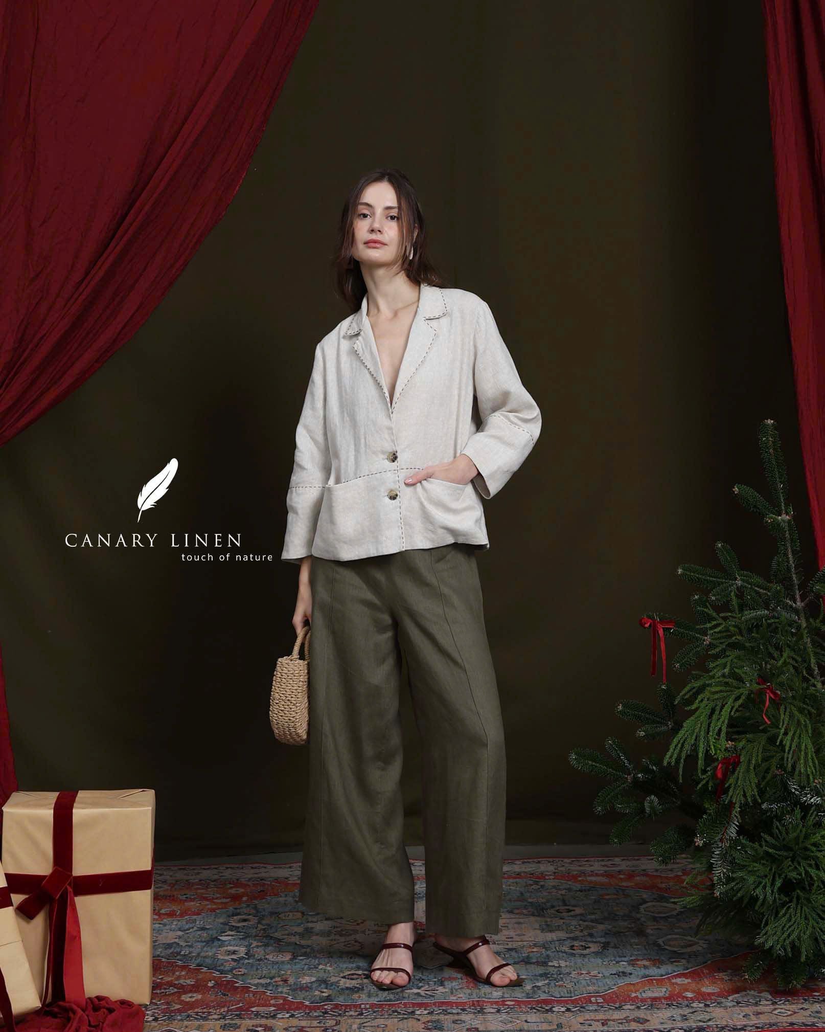  Midline Pants - Xanh rêu 