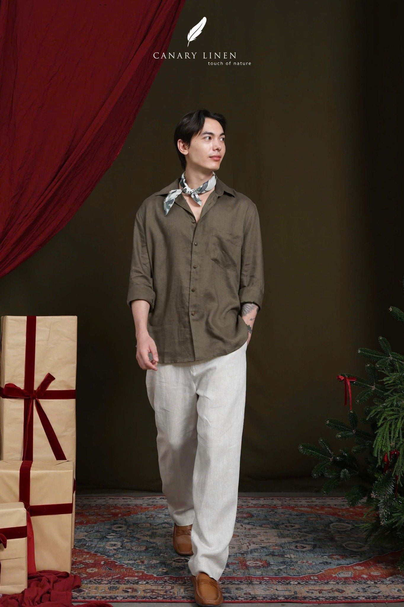  Nomad Shirt - Xanh rêu 