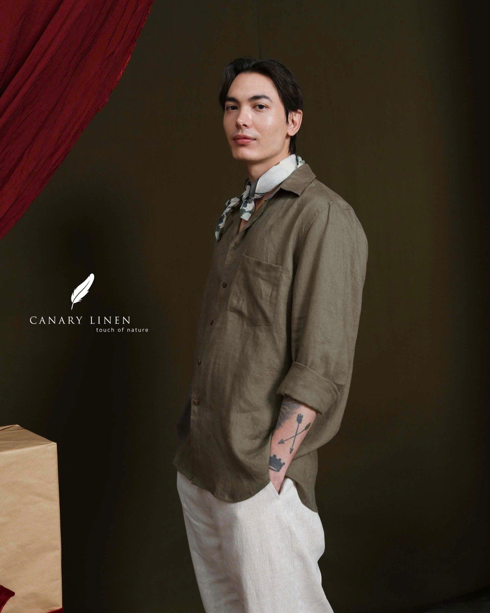  Nomad Shirt - Xanh rêu 