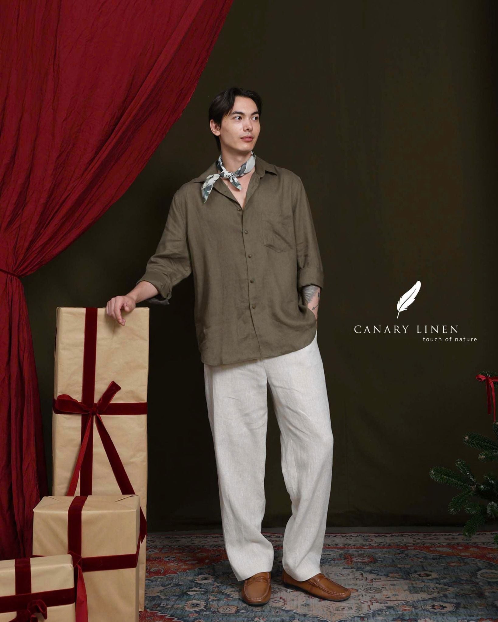  Nomad Shirt - Xanh rêu 