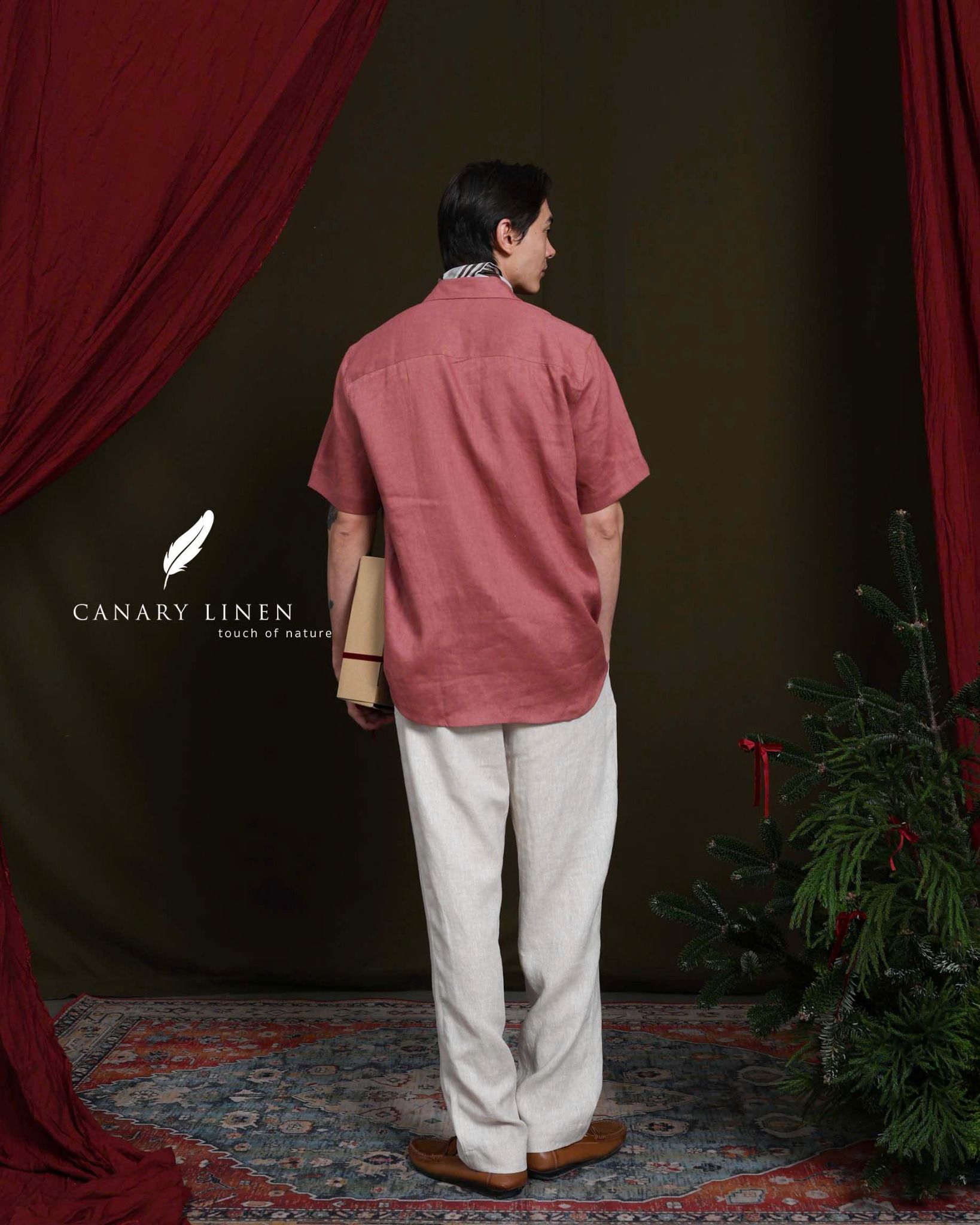  SharpLine Shirt - Đỏ hồng 