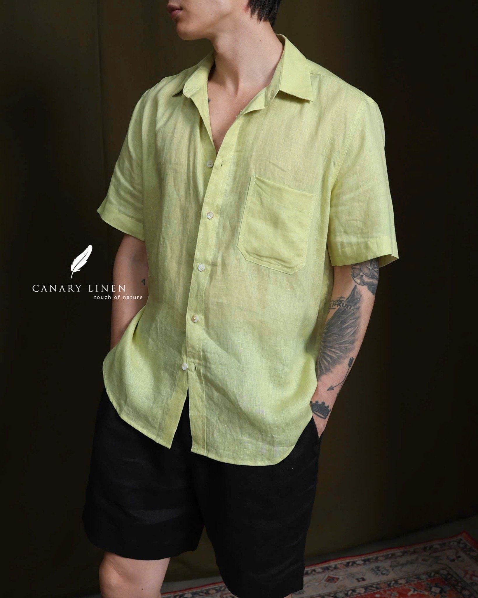  SharpLine Shirt - Xanh lá mạ 