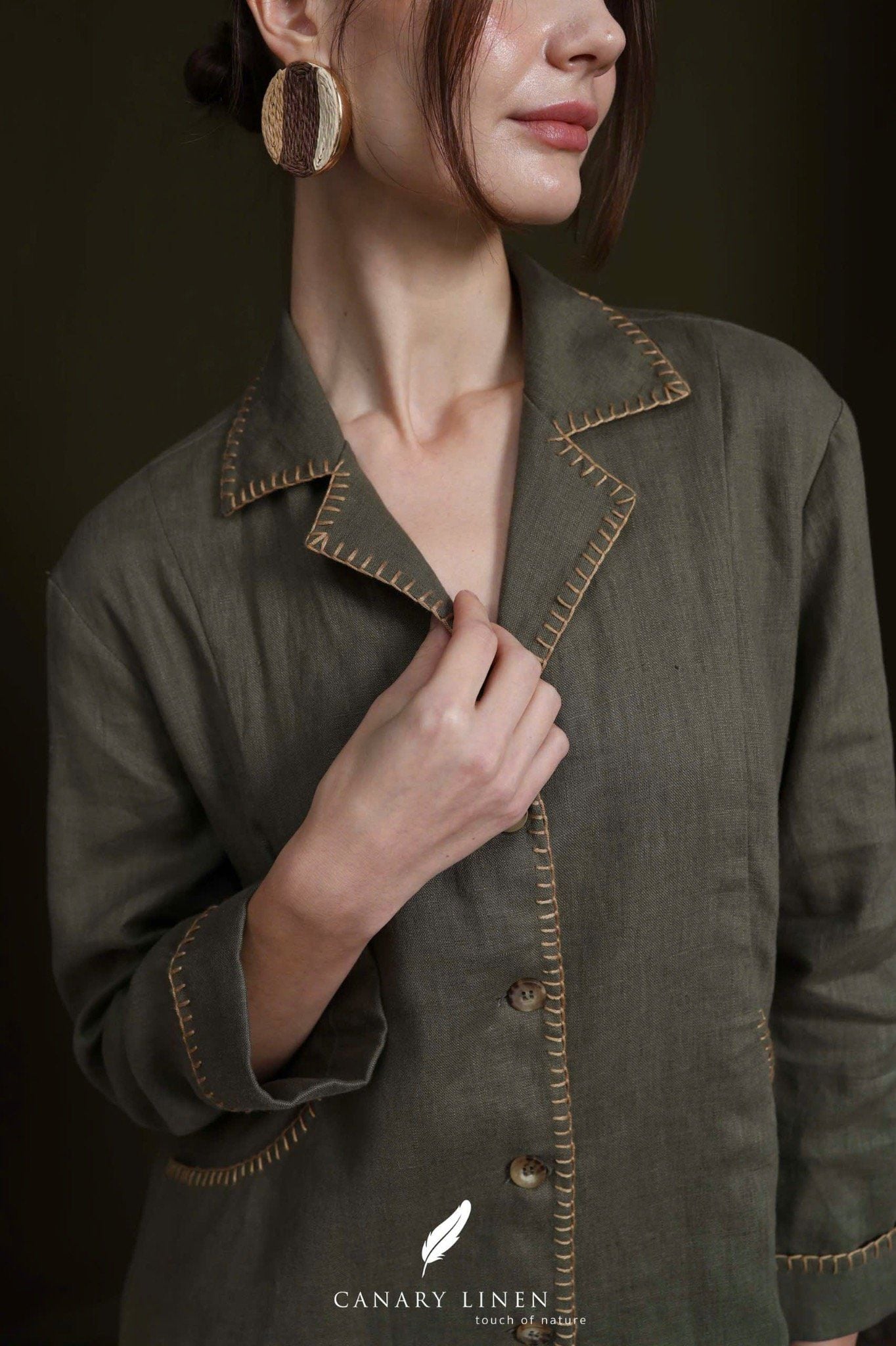  Jorin Jacket - Xanh rêu 