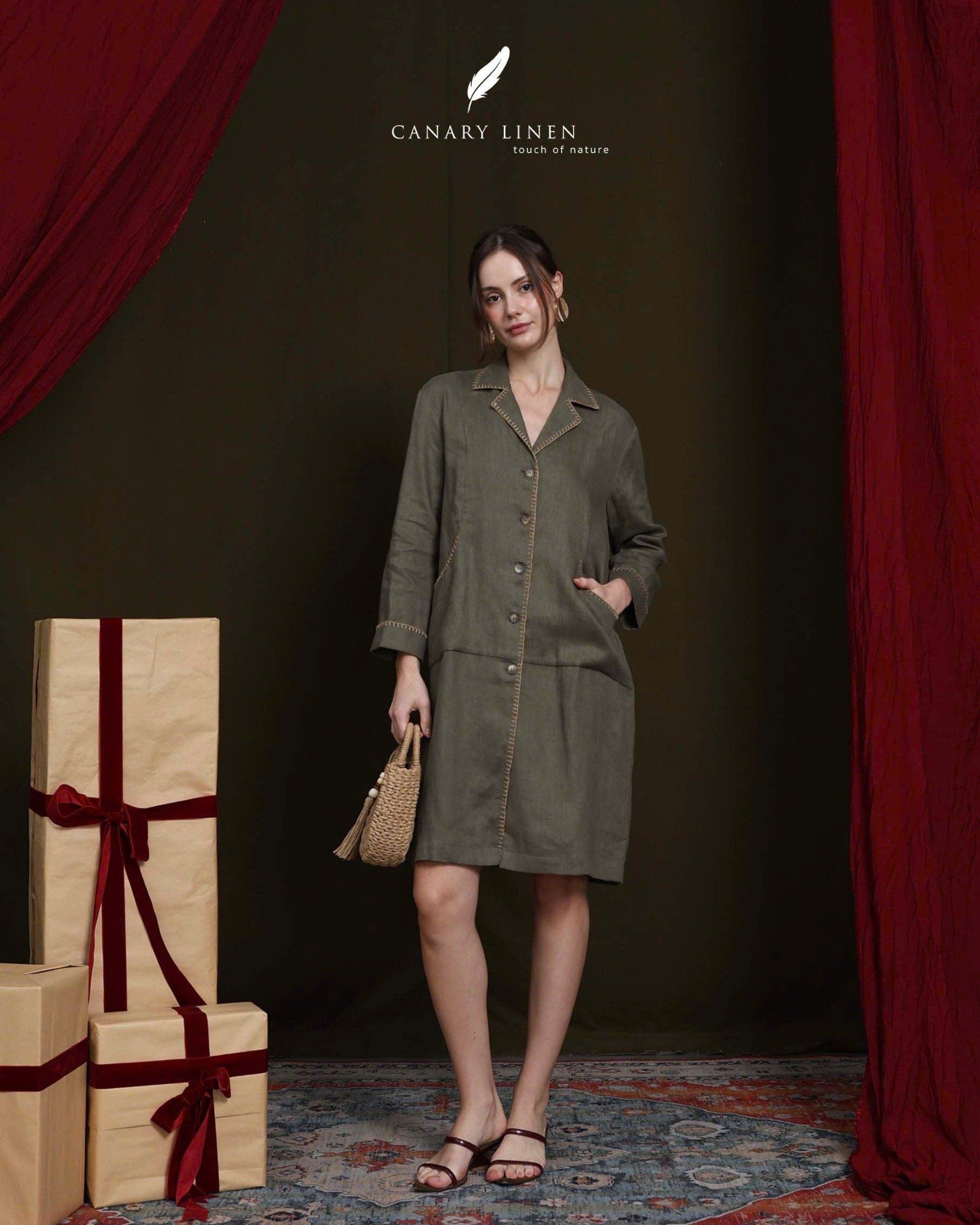  Jorin Jacket - Xanh rêu 