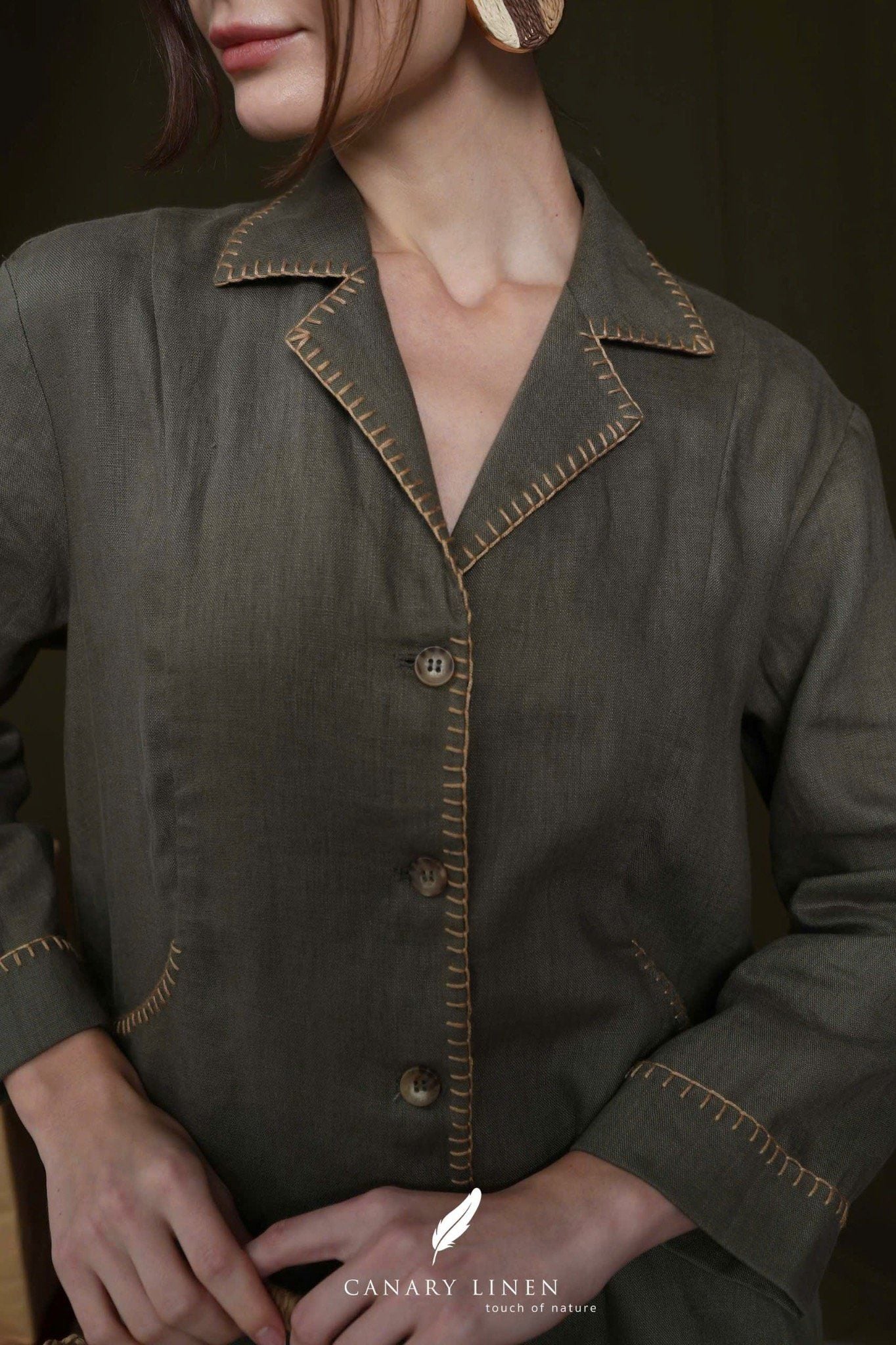  Jorin Jacket - Xanh rêu 