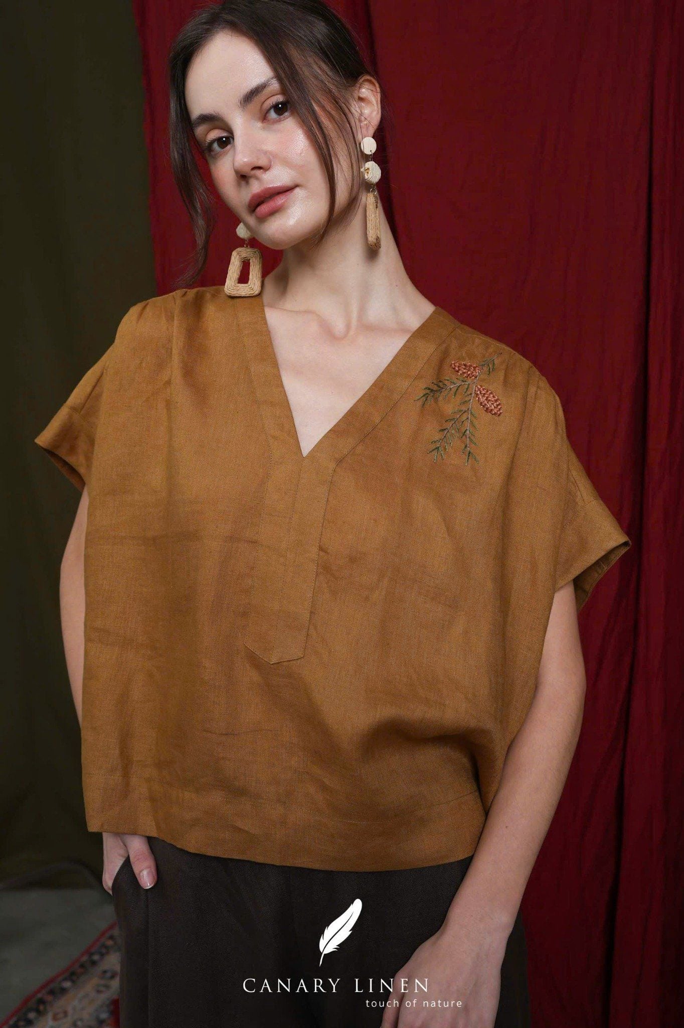  Olva Top - Vàng dưa cải 