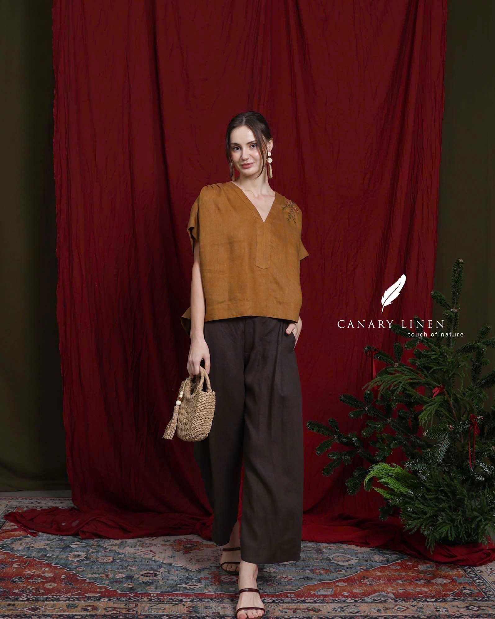  Olva Top - Vàng dưa cải 