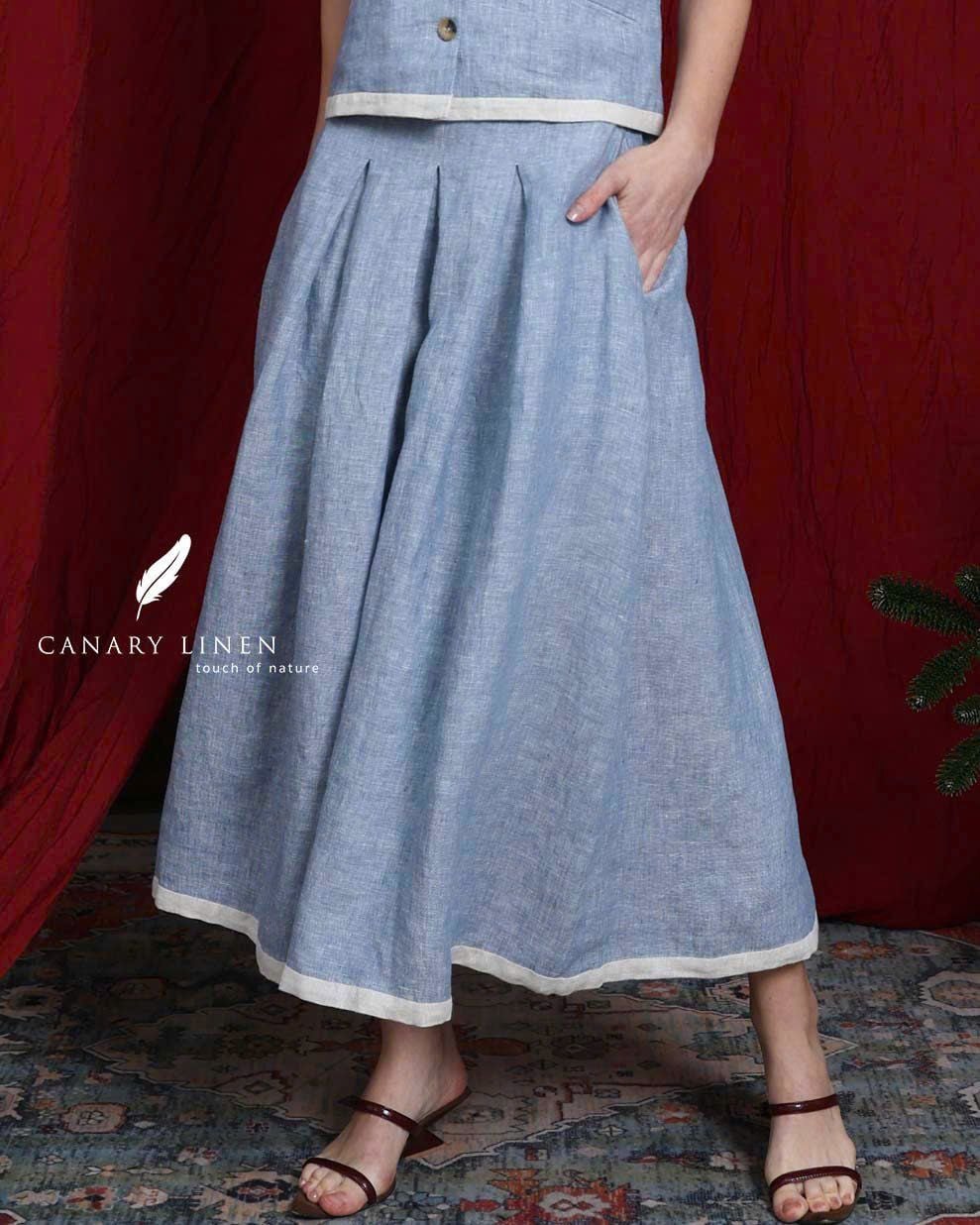  Eli Skirt - Xanh nhạt 