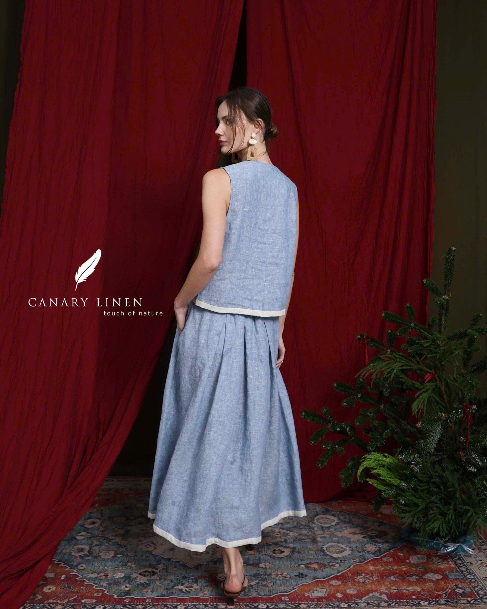  Eli Skirt - Xanh nhạt 