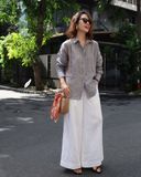  Backline Shirt - Xám sọc 