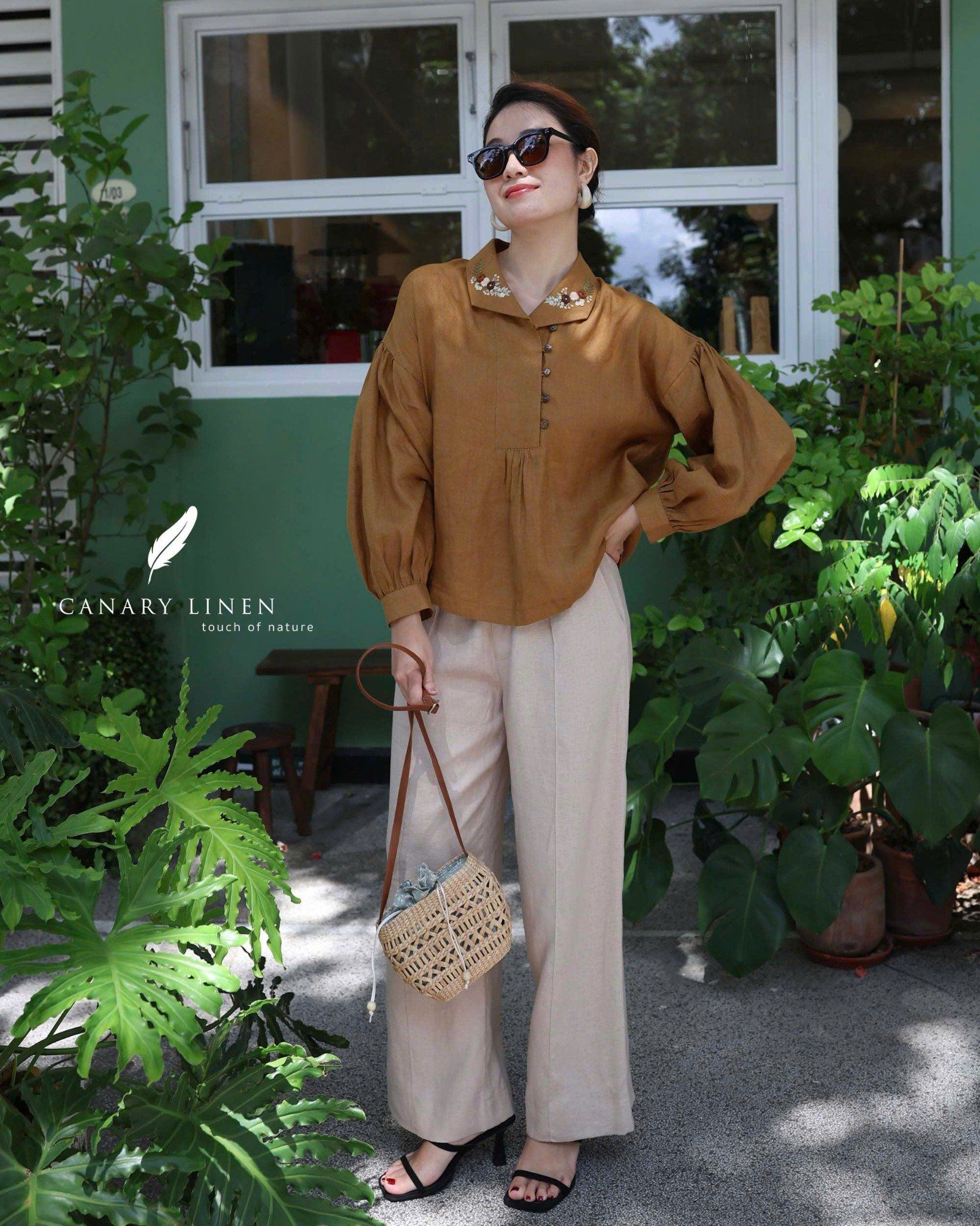  Melie Top - Vàng dưa cải 