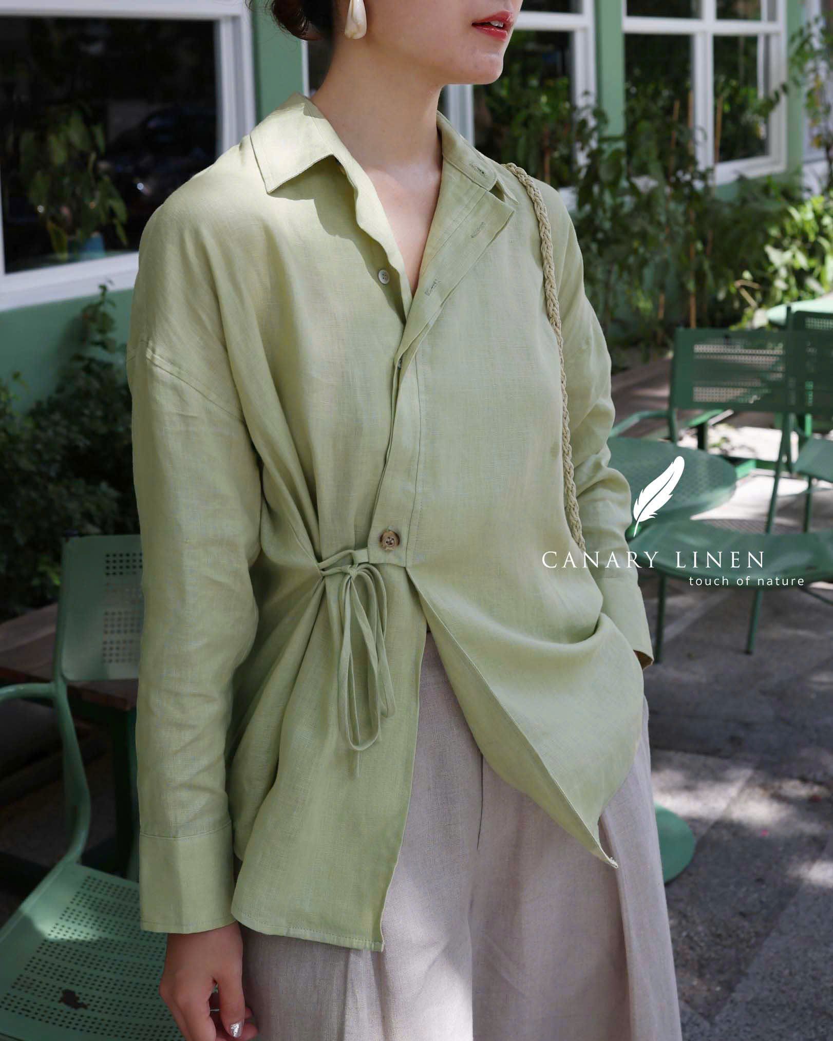  Finn Shirt - Xanh bơ 