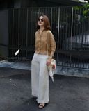  Rusea Shirt - Nâu mocha 