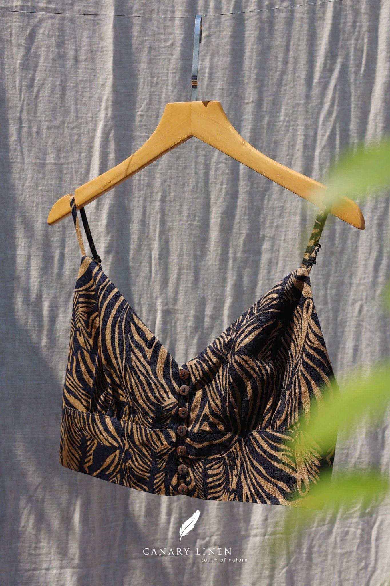  Serene Bra - Họa tiết xanh 