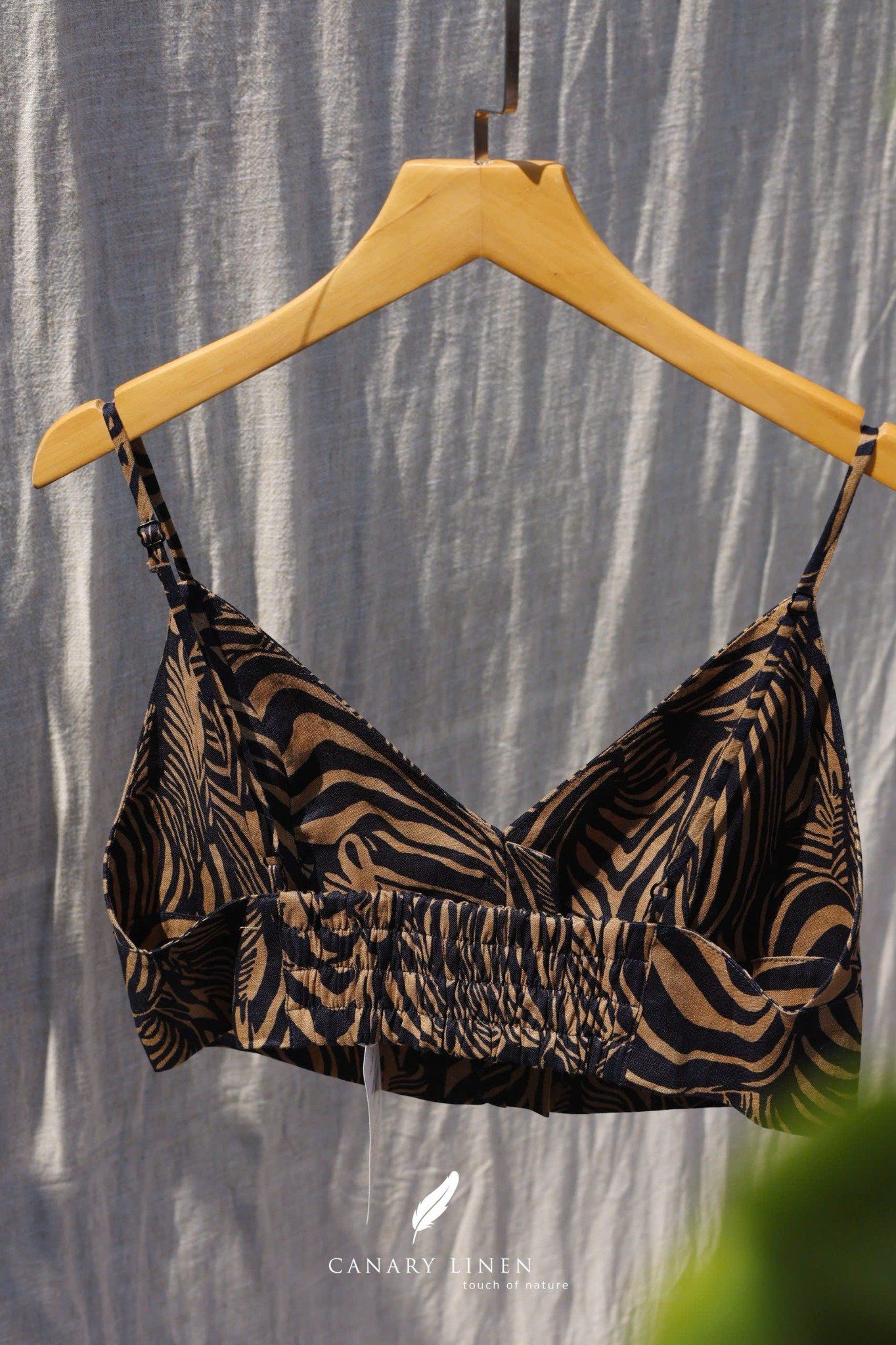  Serene Bra - Họa tiết xanh 