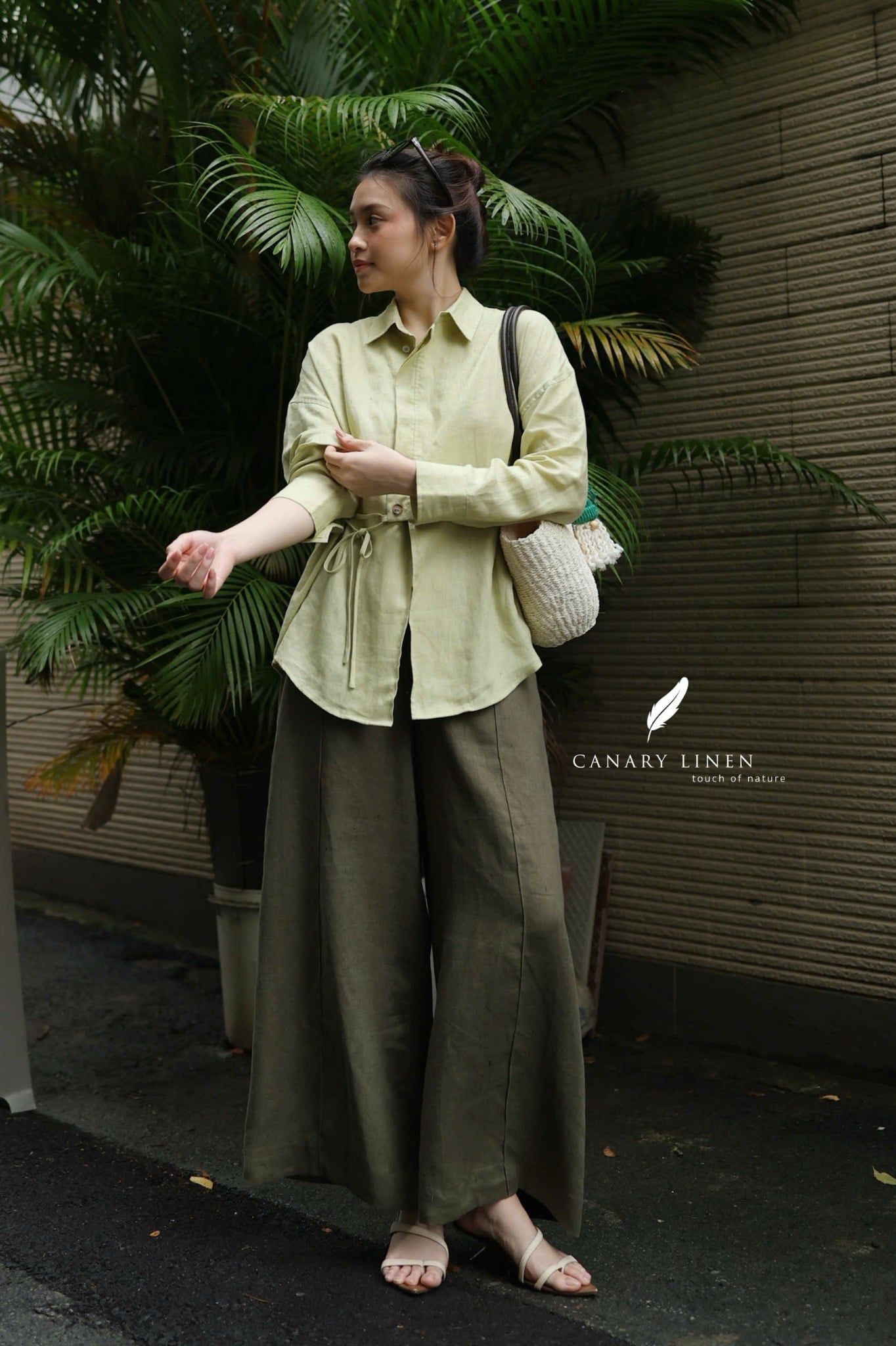  Finn Shirt - Xanh bơ 