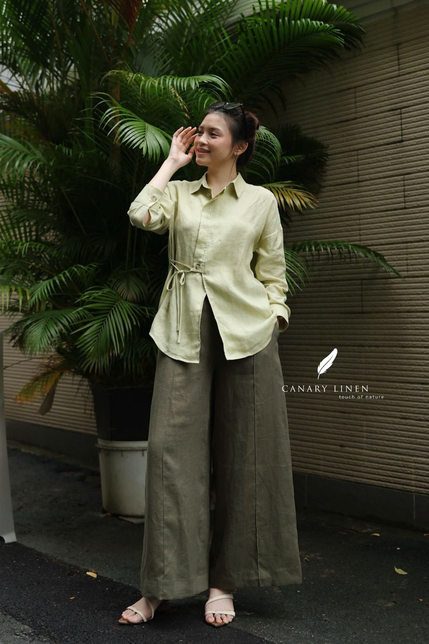  Finn Shirt - Xanh bơ 