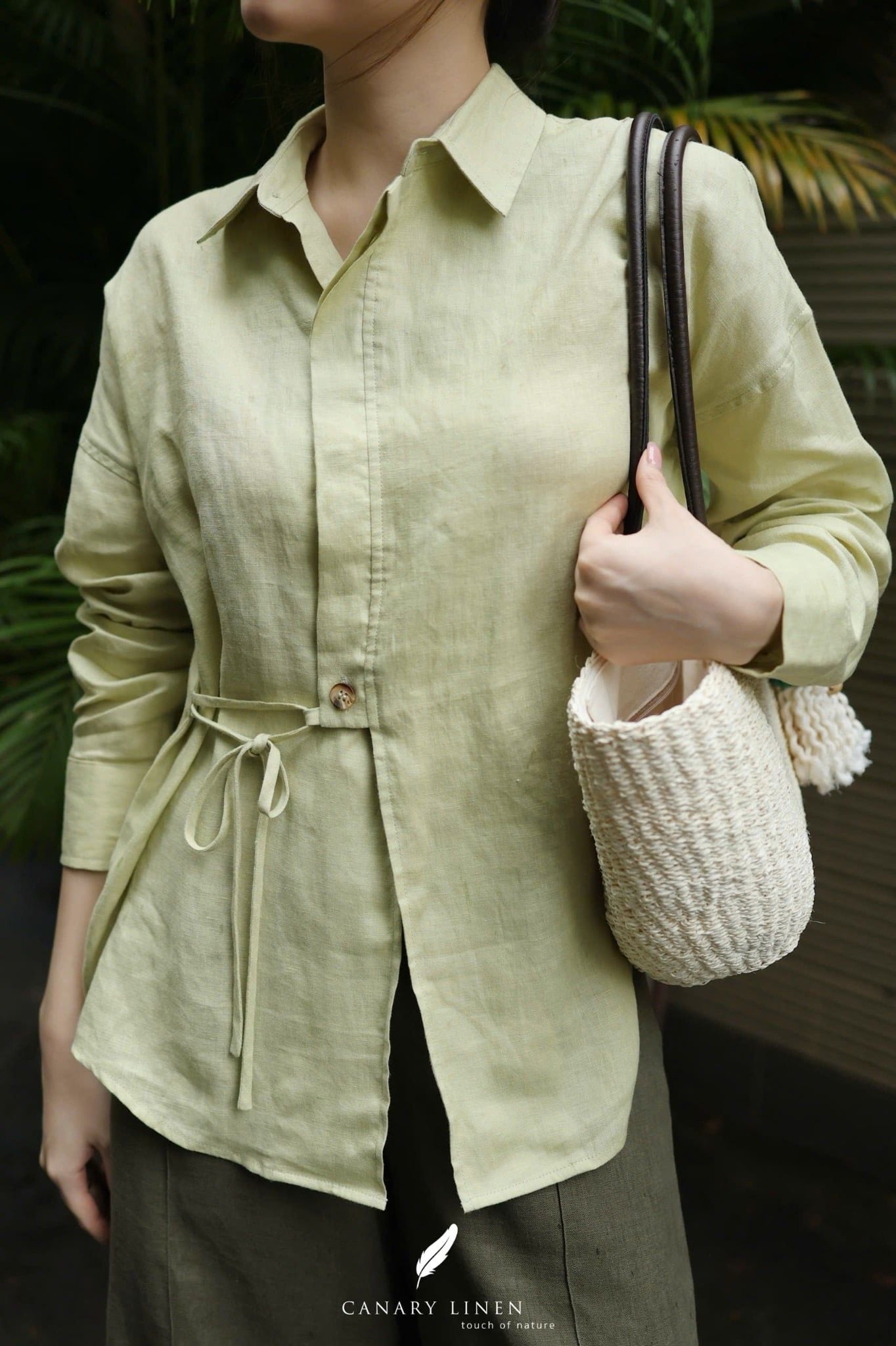  Finn Shirt - Xanh bơ 