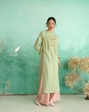  Áo dài cổ tròn - Minh Nhã 