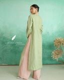  Áo dài cổ tròn - Minh Nhã 