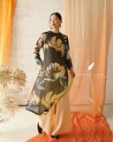  Áo dài cổ tròn - Phong Tức 