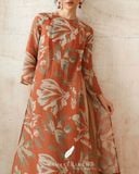  Áo dài cổ tròn - An Mạch 