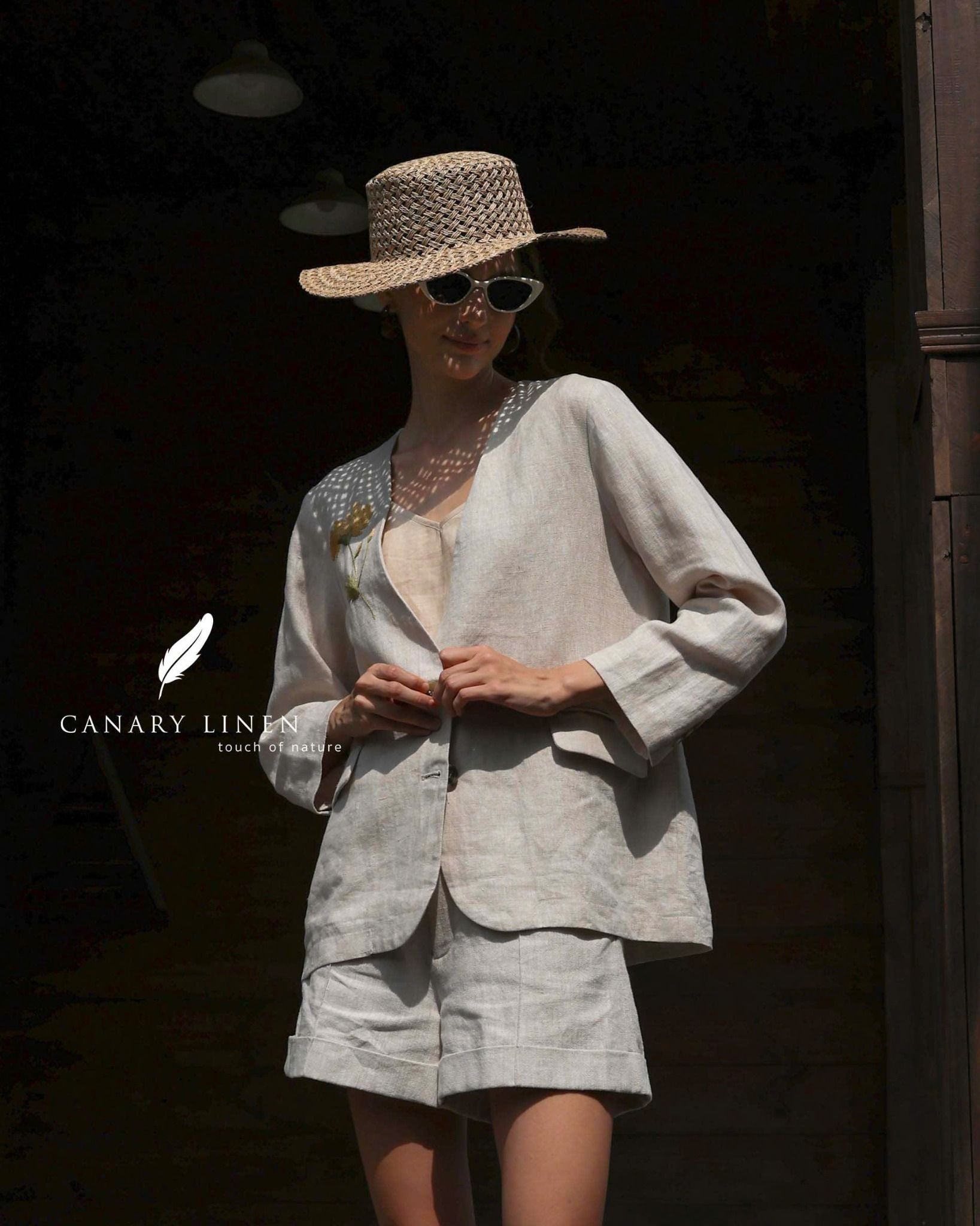  Line Shorts - Muối Tiêu 