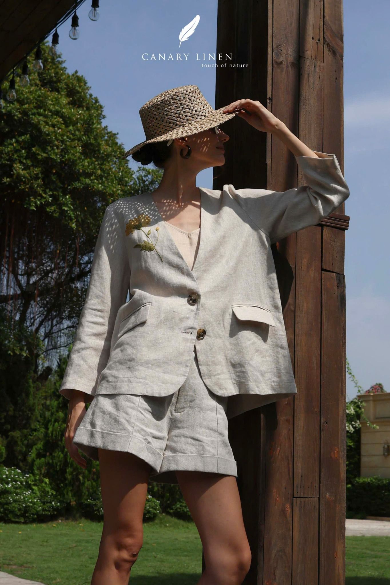  Line Shorts - Muối Tiêu 