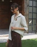  Blossy Shirt - Muối tiêu 