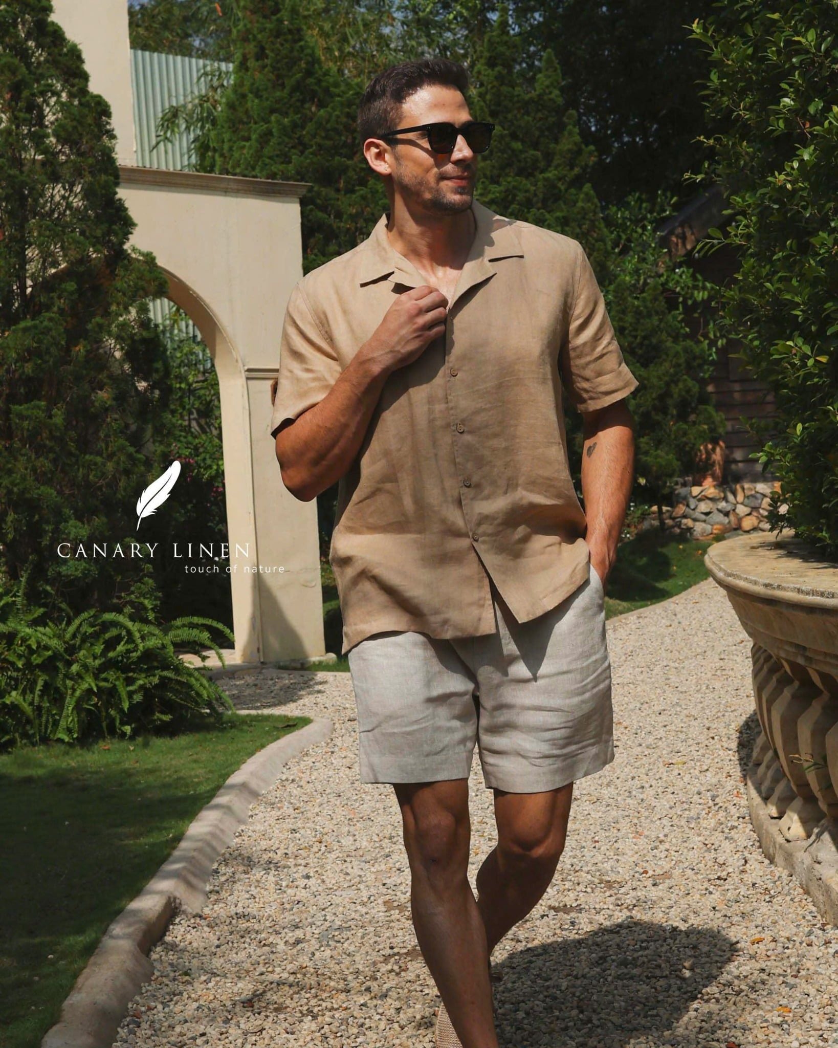  Dant Shirt - Nâu nhạt 