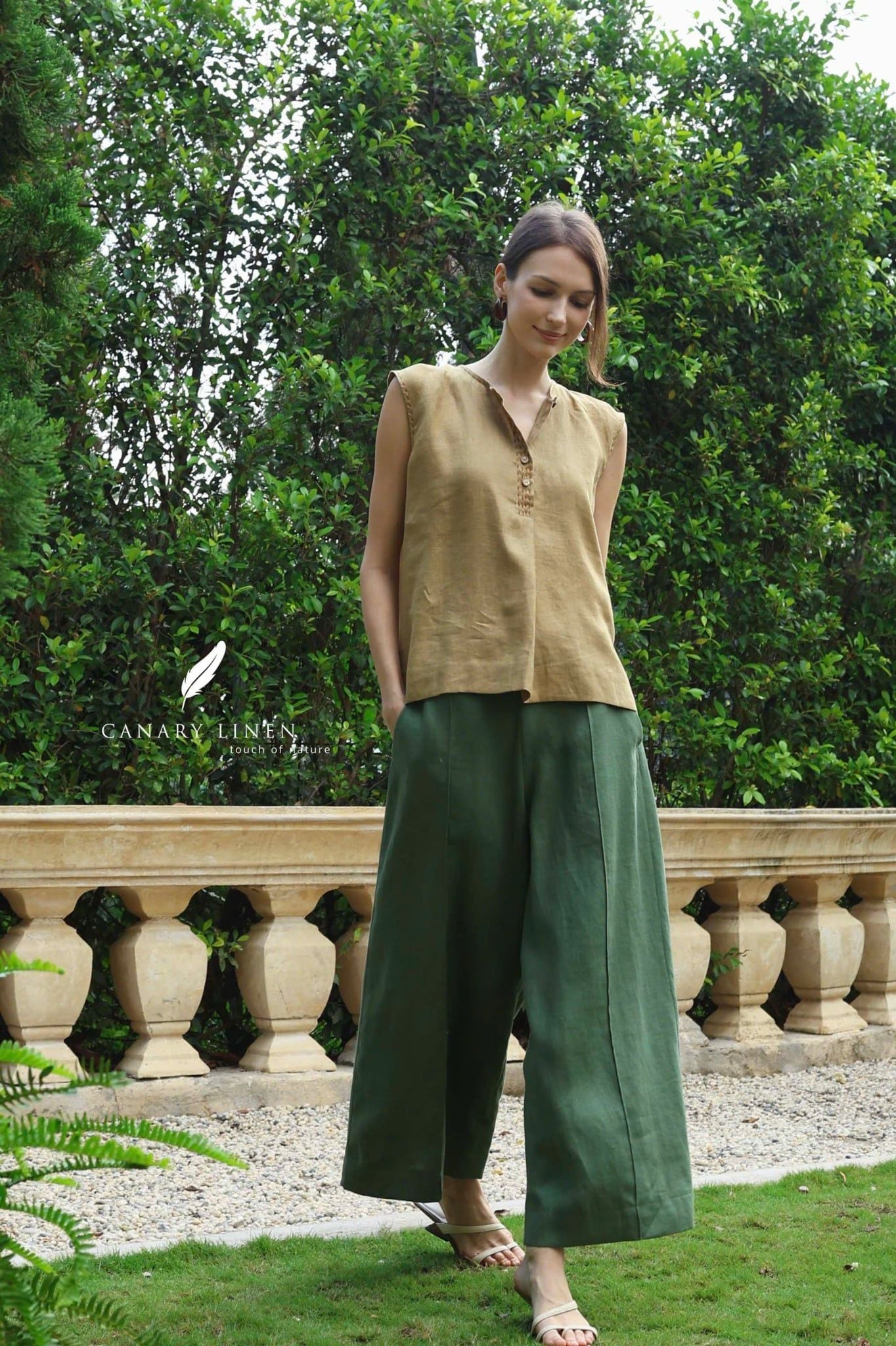  Midline Pants - Xanh lá 