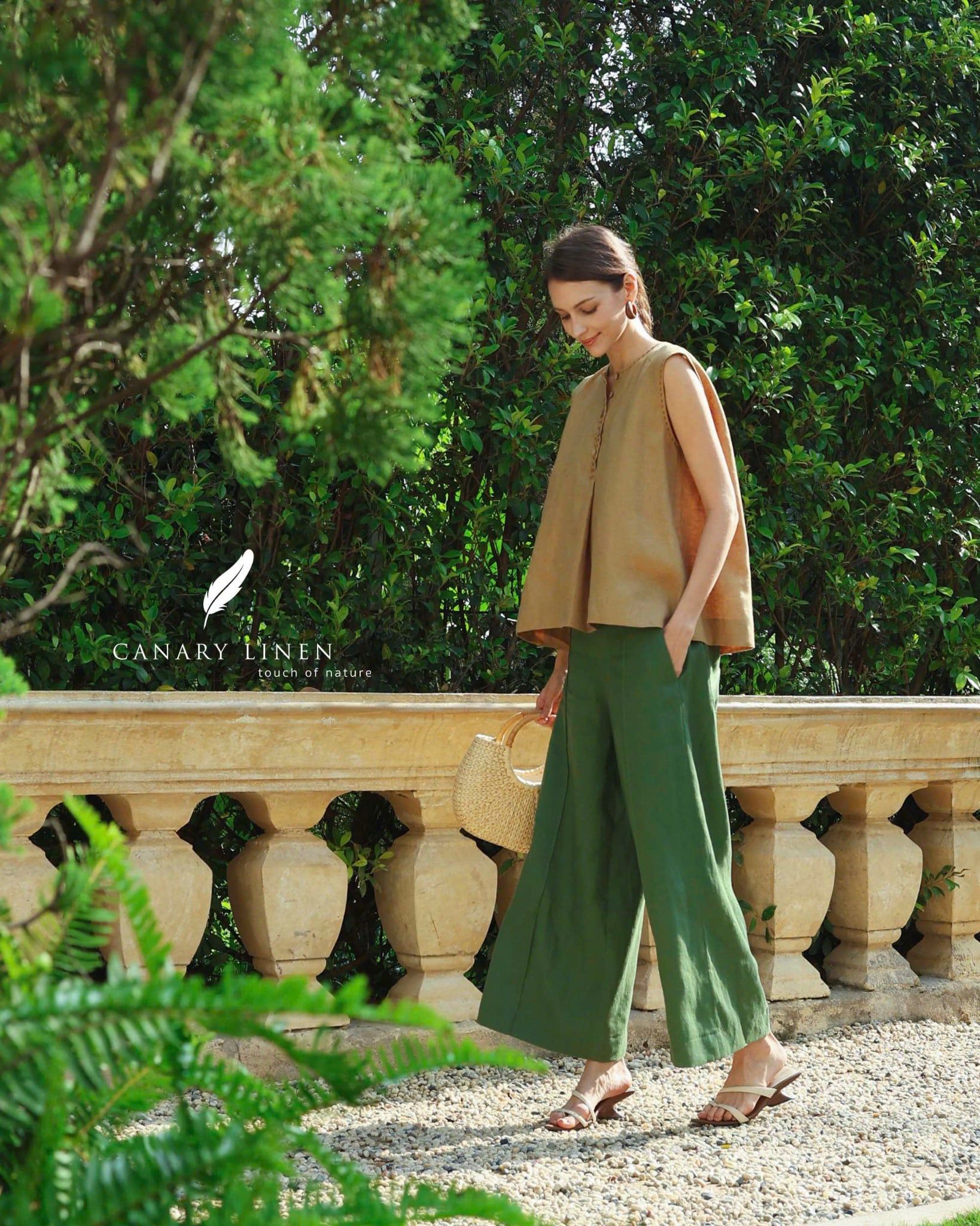  Midline Pants - Xanh lá 