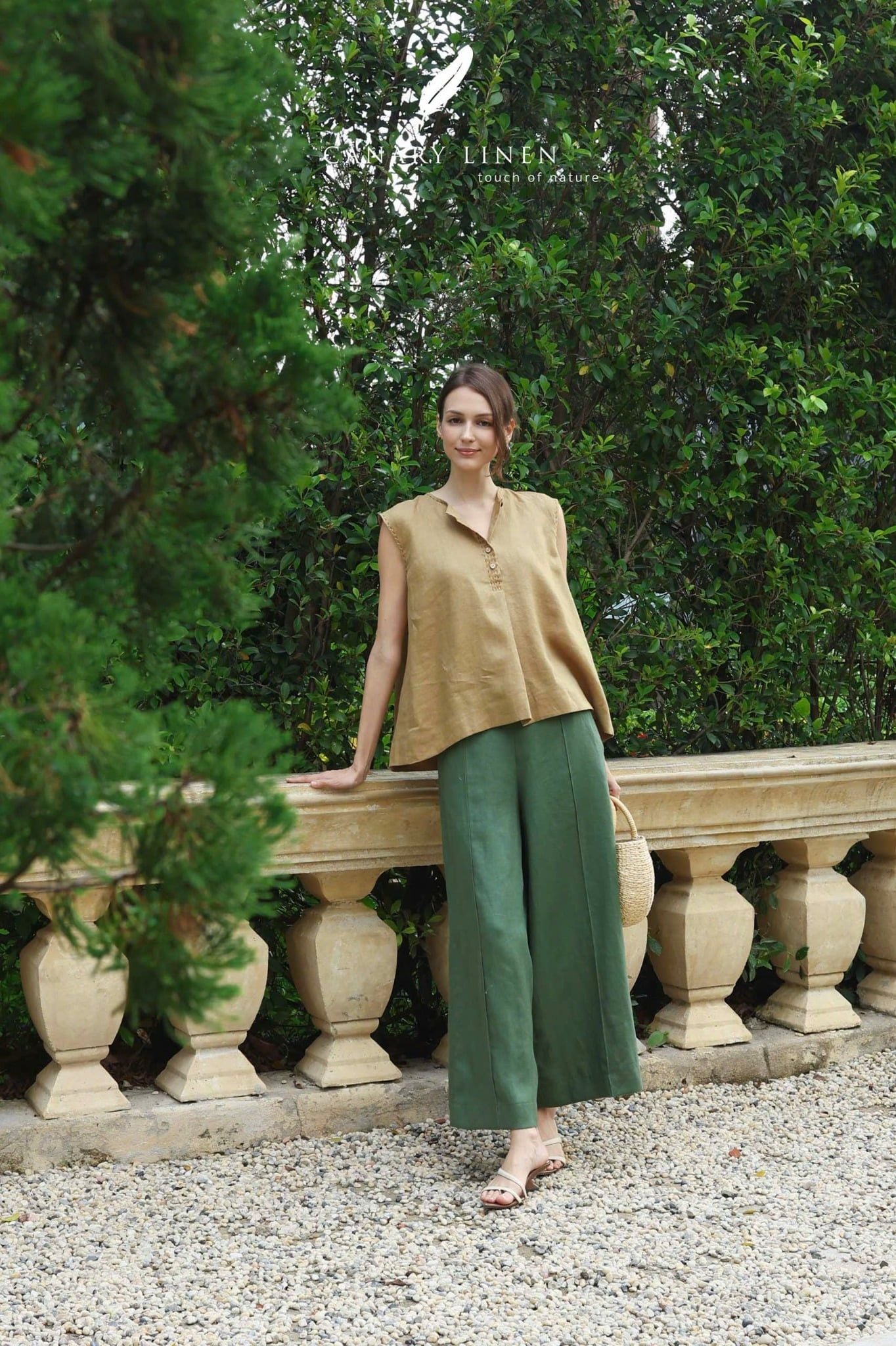  Stig Top - Xanh Olive 