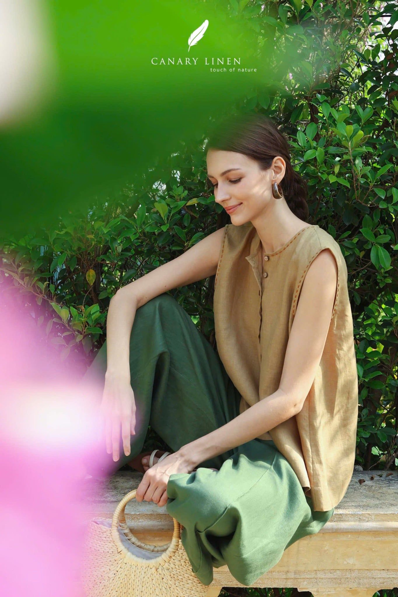  Stig Top - Xanh Olive 