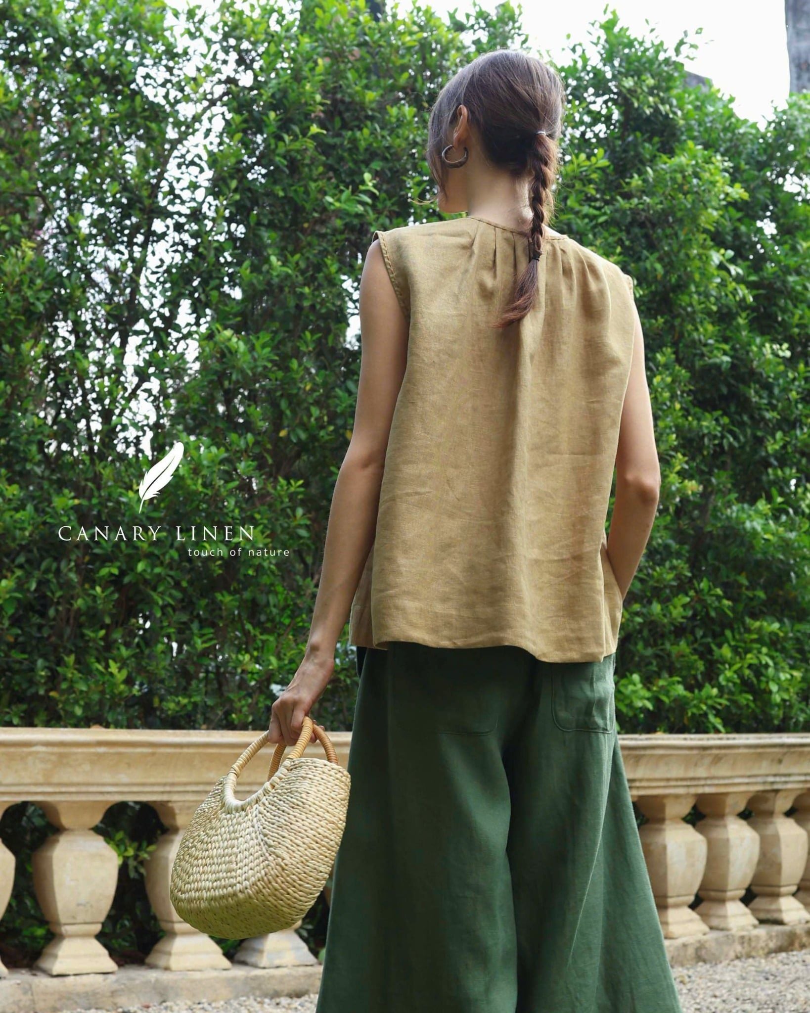  Stig Top - Xanh Olive 