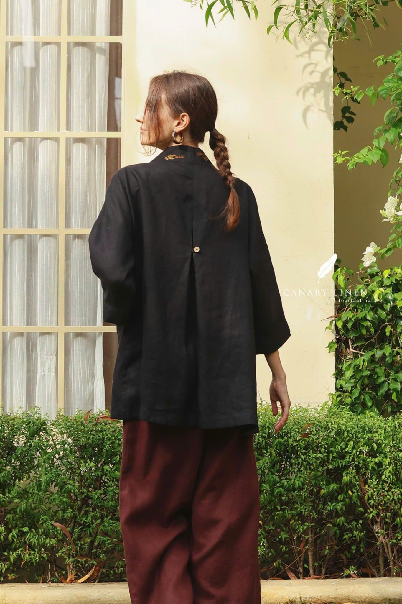  Lilt Kimono - Đen 