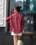  Ruxa Shirt - Hồng mận 