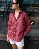  Ruxa Shirt - Hồng mận 