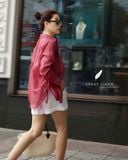  Ruxa Shirt - Hồng mận 