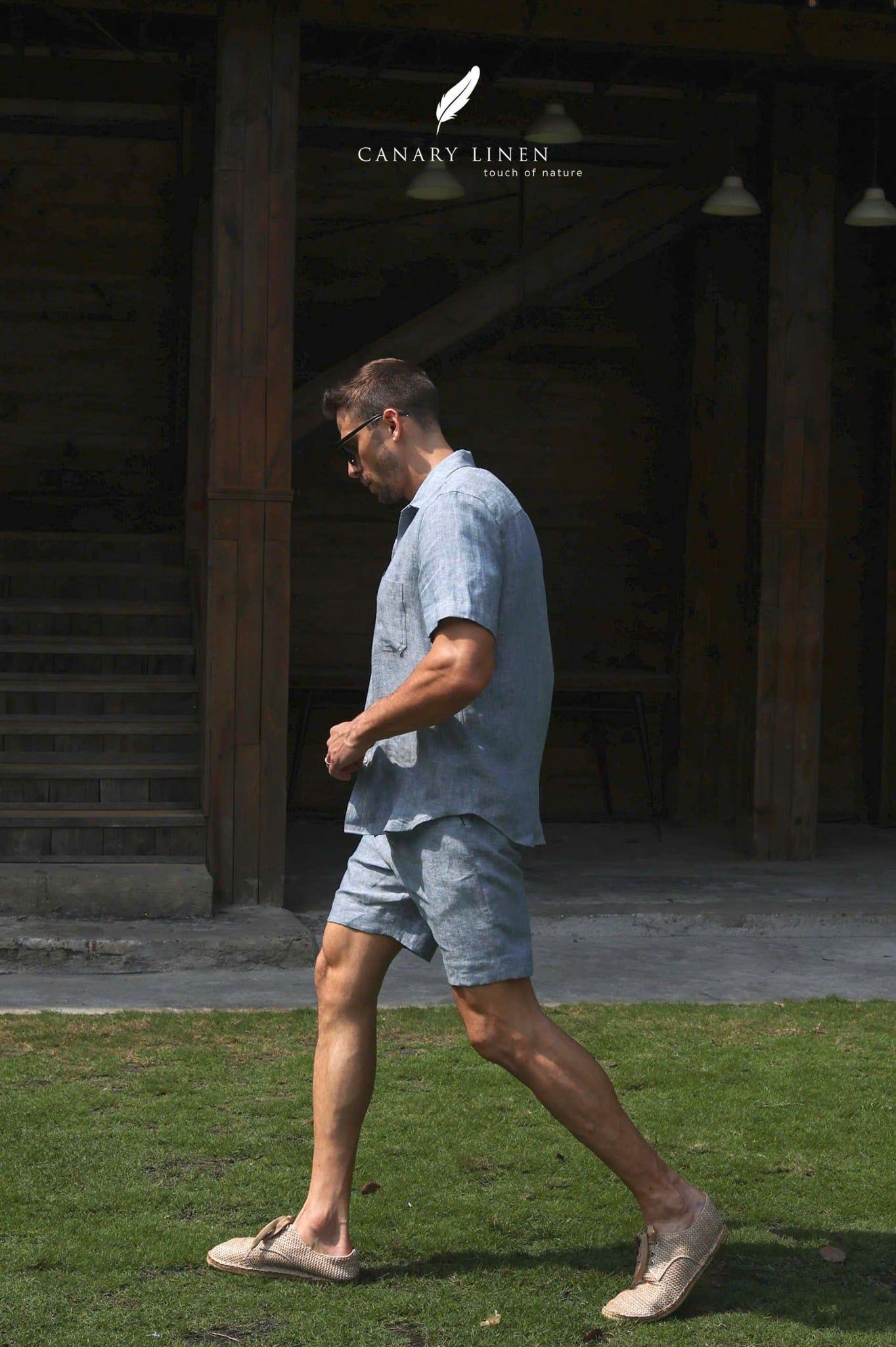  Plain Shorts - Xanh nhạt 