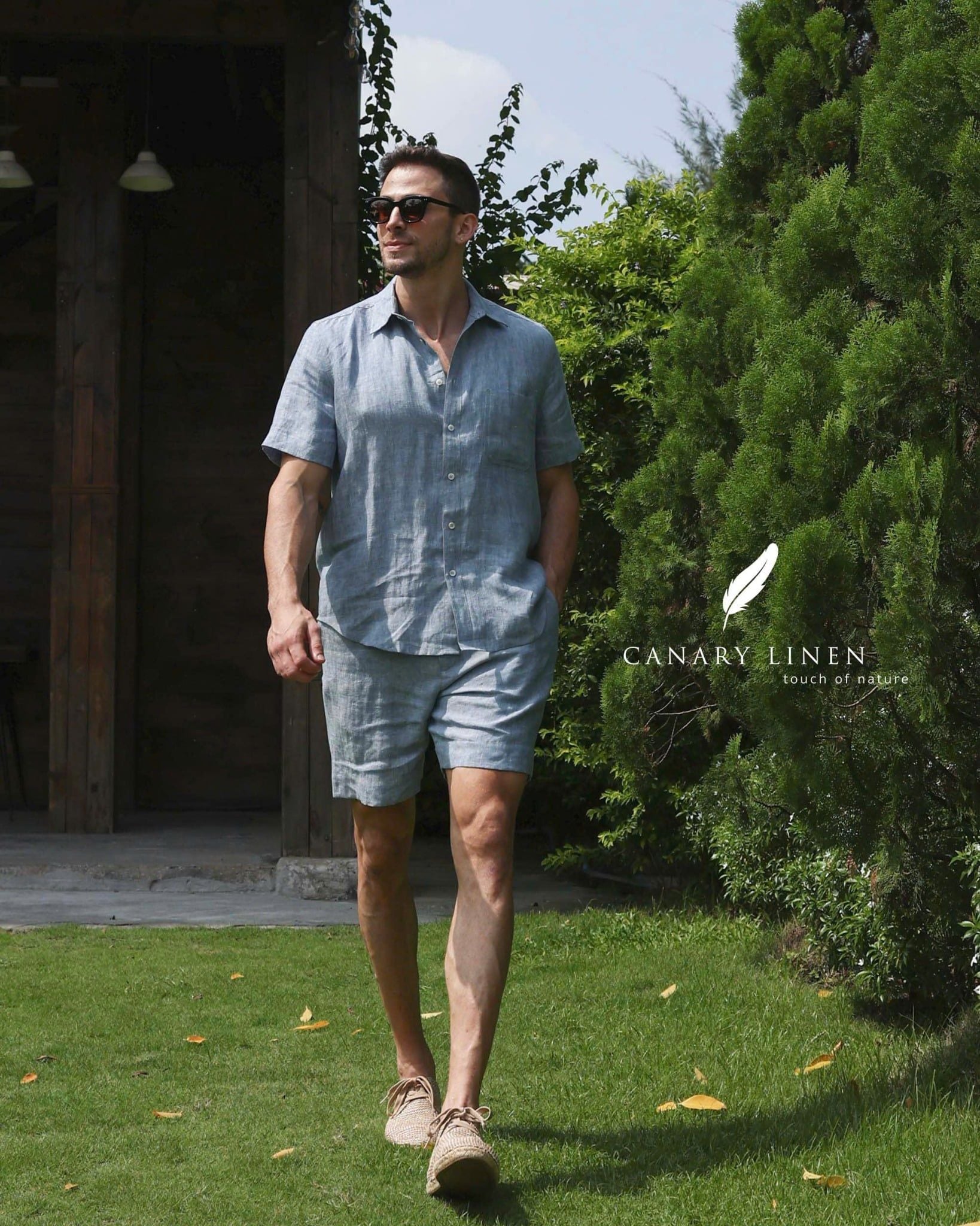  Plain Shorts - Xanh nhạt 